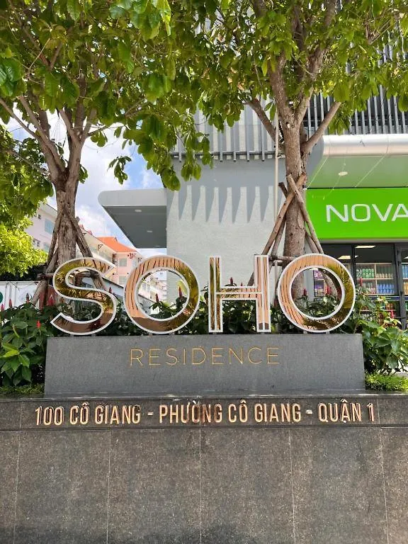 Soho D1 - Near Bui Vien , Ben Thanh Market 1Km Ho Či Minovo Město 0*,